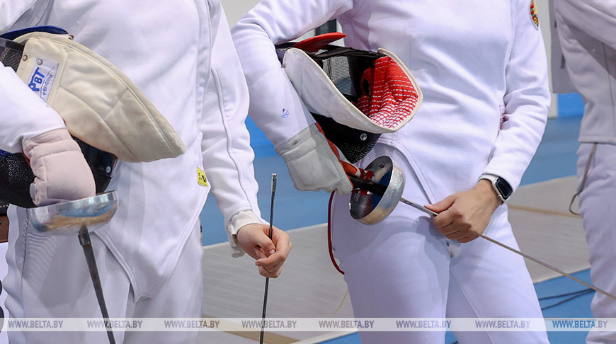 Стали известны медалисты чемпионата Беларуси по фехтованию на рапирах