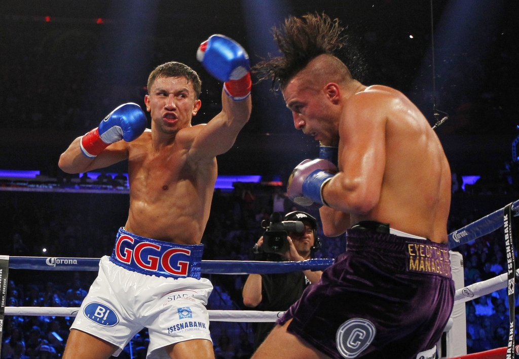 Профессиональный боксер ggg