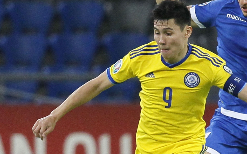 Бауыржан Исламхан может пропустить последние матчи сборной Казахстана в группе Лиги наций