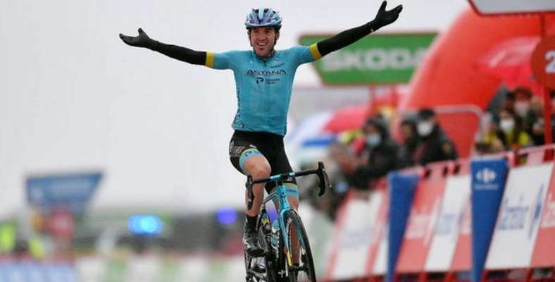 Велогонщик «Астаны» Исагирре выиграл шестой этап «Вуэльты»