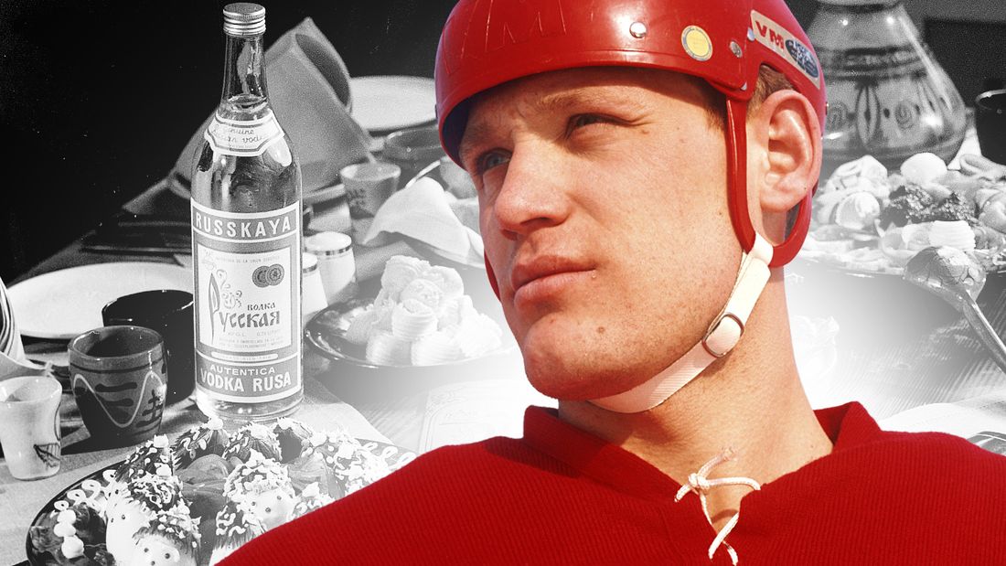 Пьяный скандал с советским хоккеистом за границей. Петров смешал шампанское с водкой и угодил за решетку