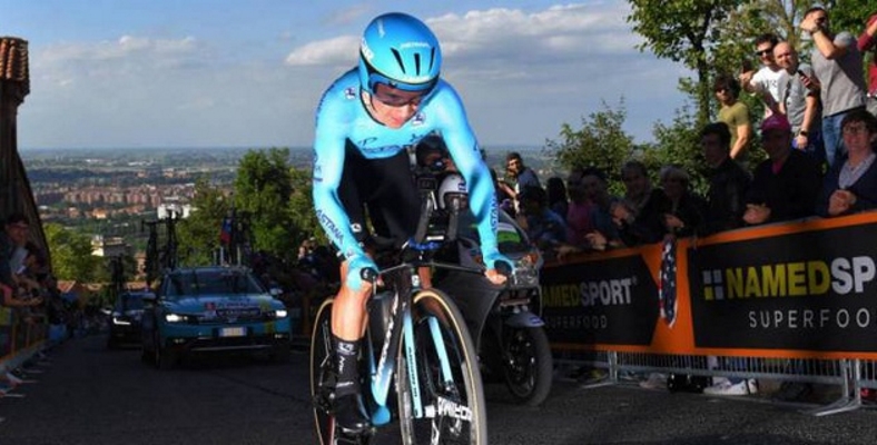 Капитан «Астаны» Лопес стал восьмым на четвертом этапе «Джиро д’Италия»