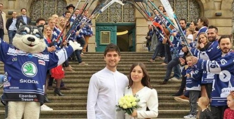 Экс-игрок «Барыса» из Канады женился на казахстанке