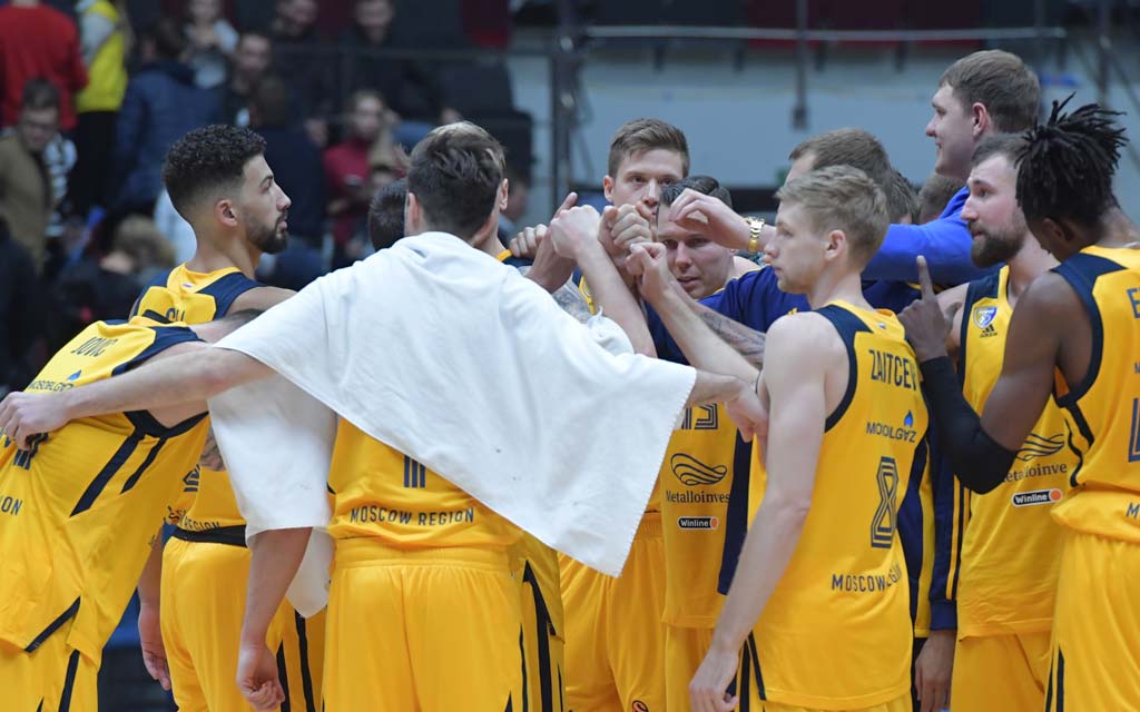 «Химки» уступили «Фенербахче», проиграв шестой матч из семи в баскетбольной Евролиге