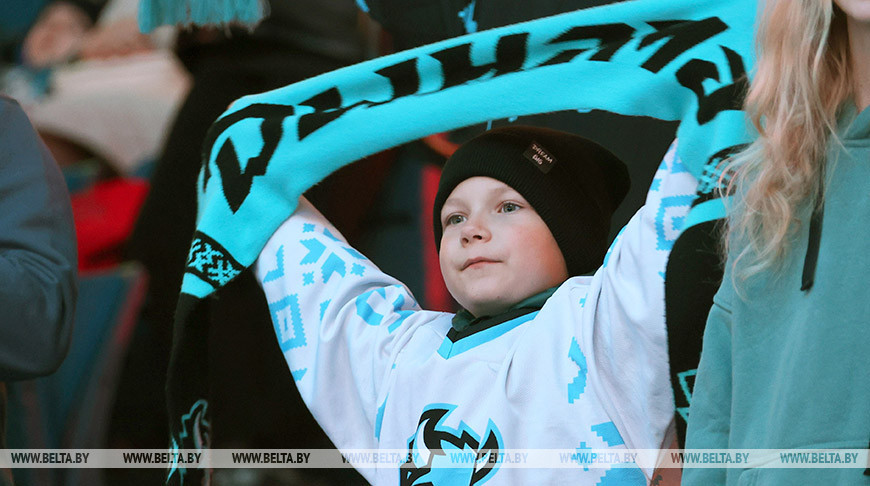 «Динамо-Минск» примет «Адмирал». Хоккейный матч впервые организуют дети
