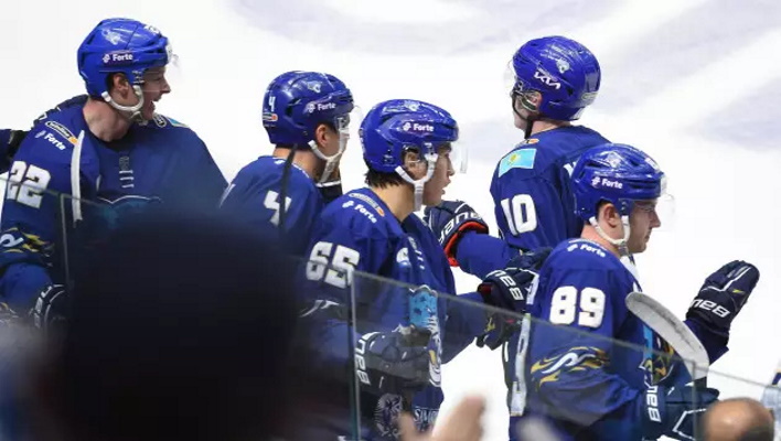 «Барыс» одержал третью победу подряд в КХЛ