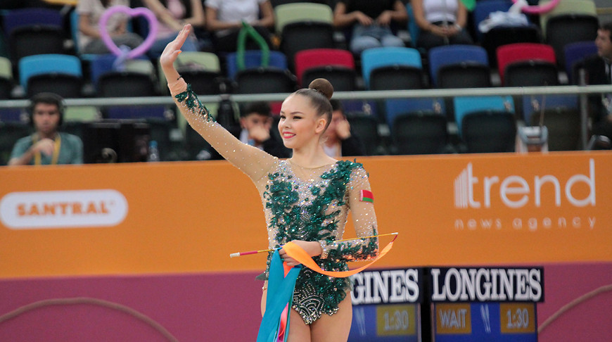 Белоруски выиграли бронзовые медали командного турнира ЧМ по художественной гимнастике