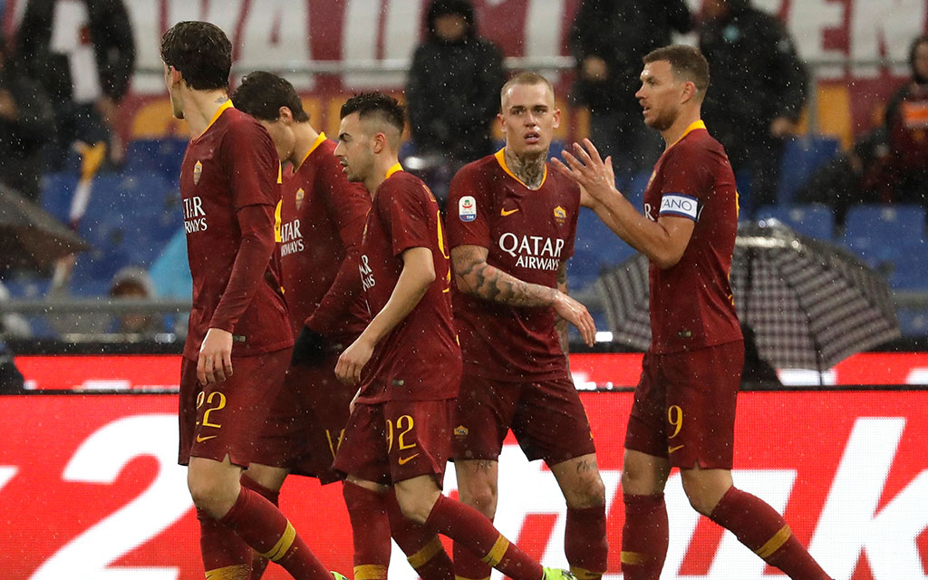«Рома» обыграла «Наполи» в матче чемпионата Италии по футболу
