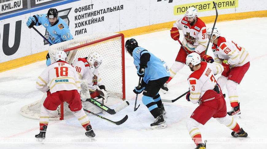 Хоккеисты минского «Динамо» одержали домашнюю победу над «Куньлунем»