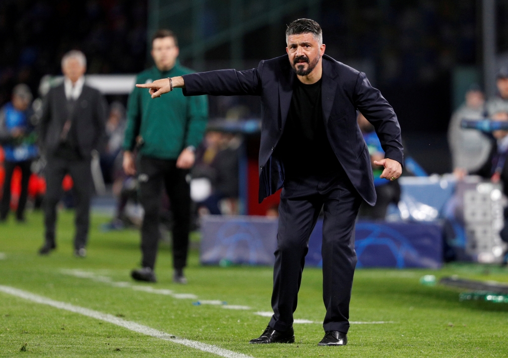 «Наполи» и «Милан» сыграли вничью в матче чемпионата Италии
