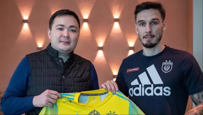 «Астана» объявила о переходе защитника сборной Черногории