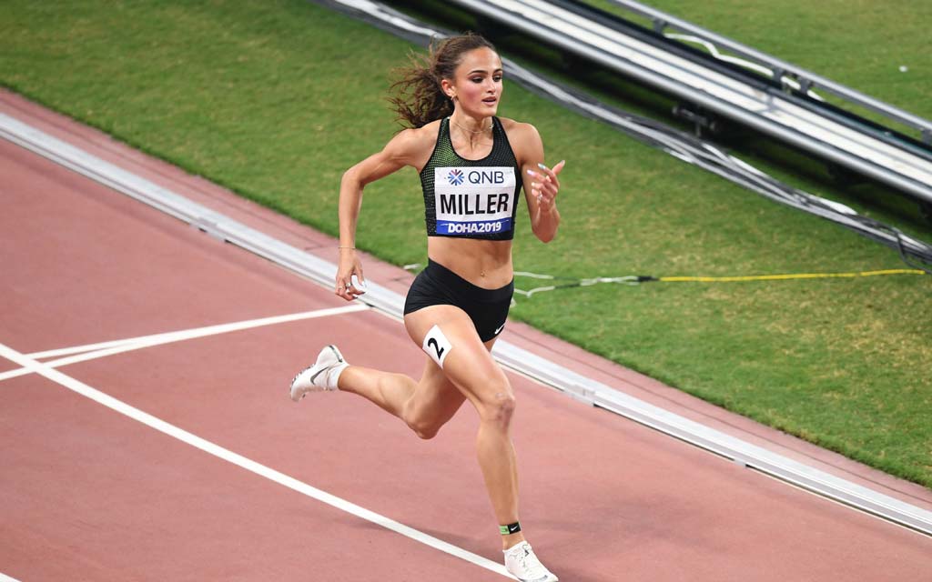 Полина Миллер победила в беге на 400 метров на командном ЧР в Сочи
