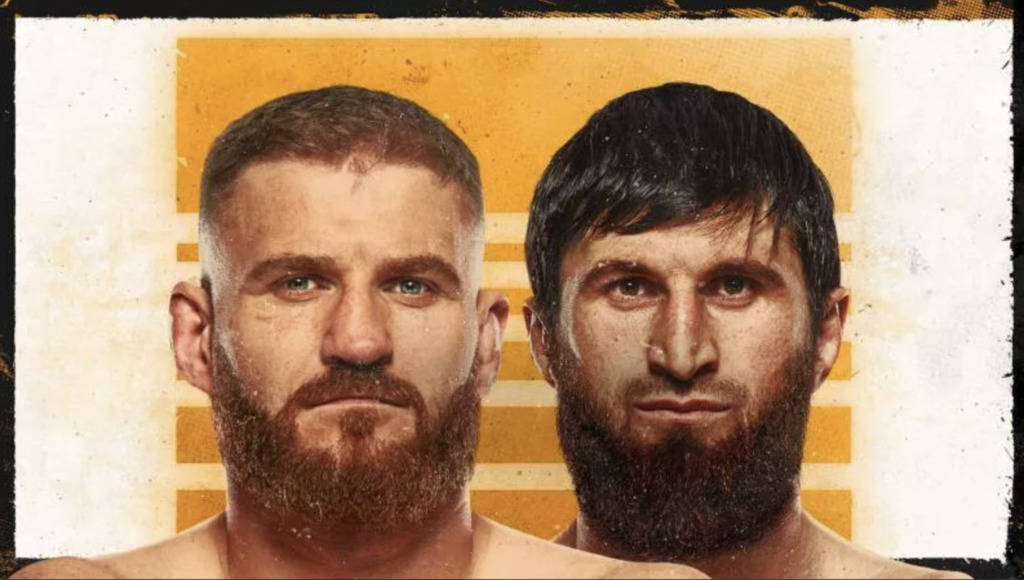 Анкалаев провел битву взглядов с Блаховичем перед боем за титул UFC: видео