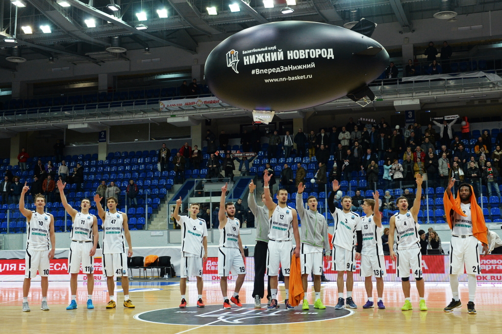 «Нижний Новгород» занял третье место в группе C баскетбольной Лиги чемпионов
