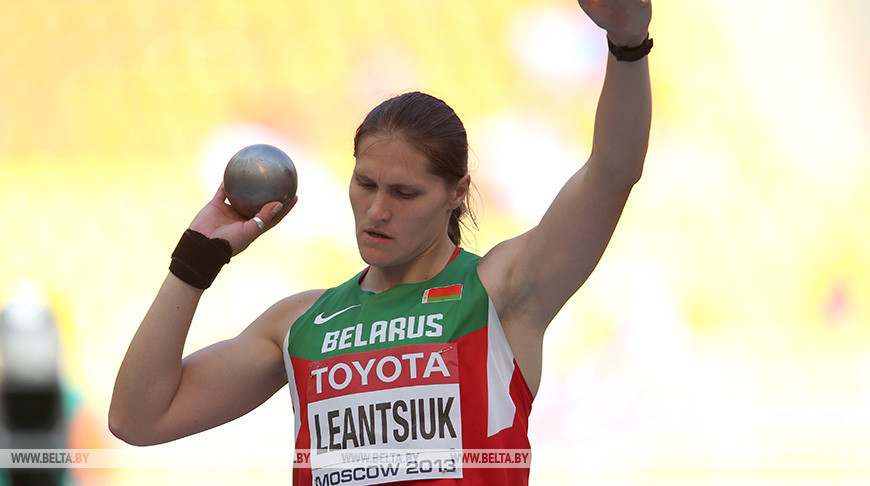 Юлия Леонтюк стала сильнейшей в толкании ядра на международном турнире в Бресте