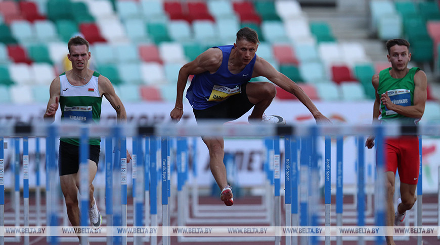 Во второй день чемпионата Беларуси по легкой атлетике разыграны 22 комплекта наград