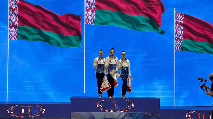 Белорусские гимнастки завоевали 7 медалей на старте открытого чемпионата страны