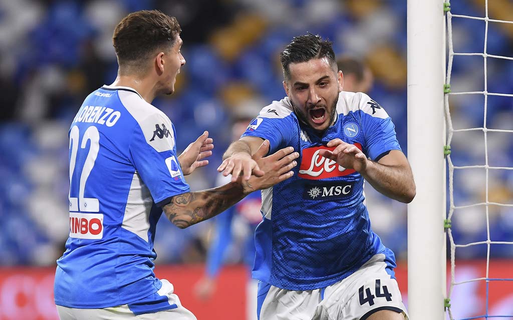 «Наполи» обыграл «Верону» в матче чемпионата Италии по футболу