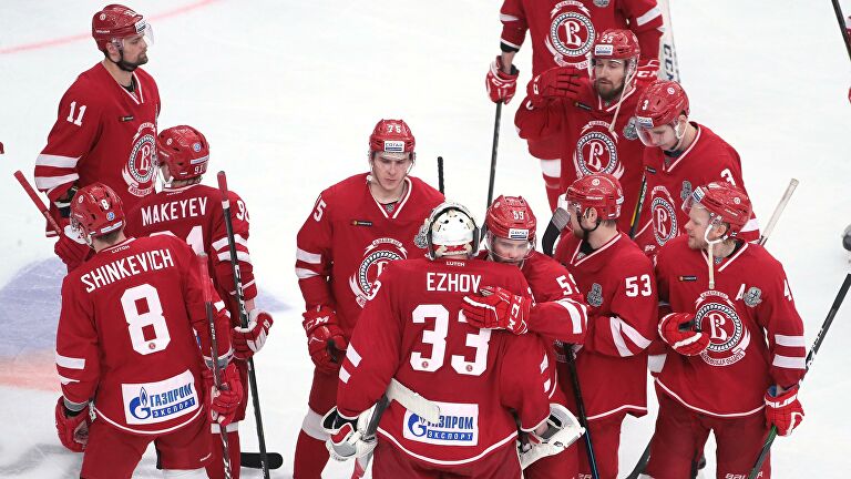 «Витязь» разгромил рижское «Динамо» в матче чемпионата КХЛ