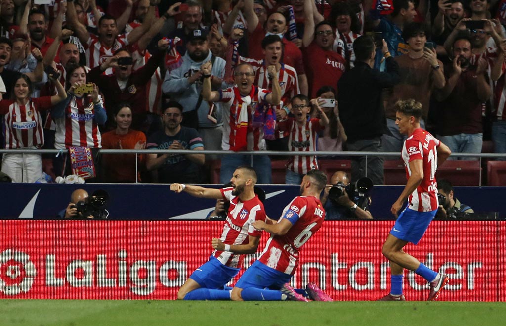«Атлетико» обыграл «Реал» впервые с 2016 года в матче чемпионата Испании по футболу