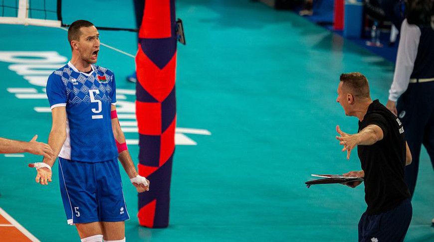 Мужская сборная Беларуси по волейболу потеряла одну позицию в европейском рейтинге, опустившись на 23-е место