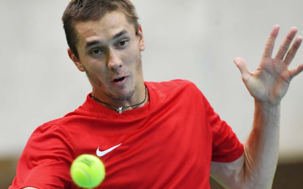 Белорусский теннисист Егор Герасимов проиграл в 1/8 финала турнира в Кельне