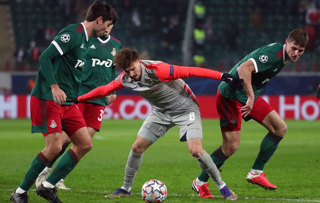 «Локомотив» проиграл «Зальцбургу» и потерял шансы на выход в плей-офф Лиги чемпионов