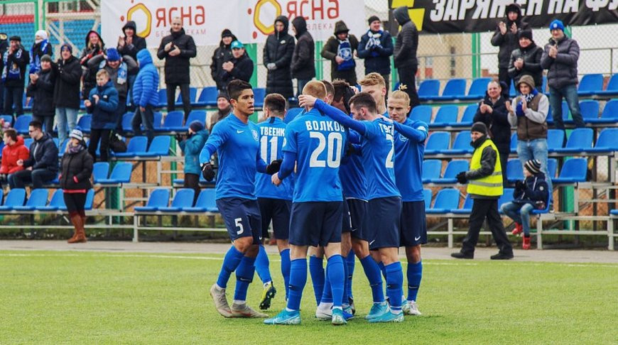 Футболисты «Витебска» победили «Смолевичи» в матче чемпионата Беларуси