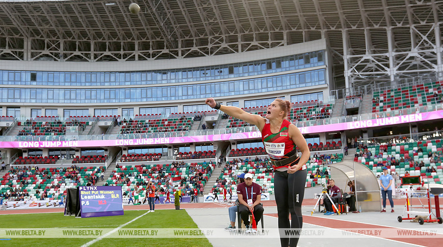 Толкательница ядра Юлия Леонтюк заняла 8-е место на Всемирных военных играх
