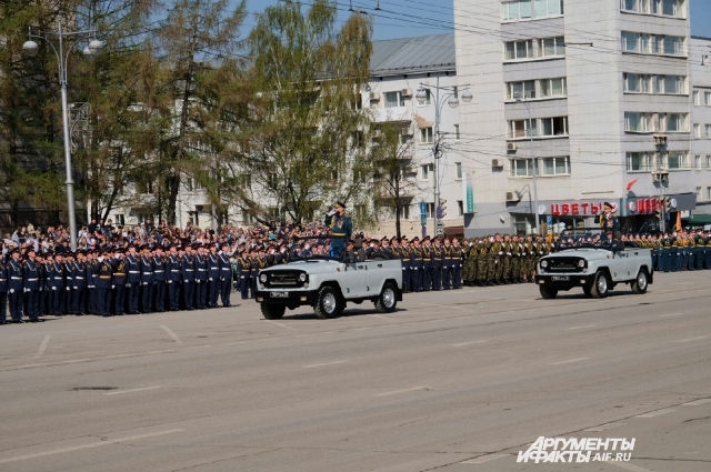 Схема движения 9 мая пермь