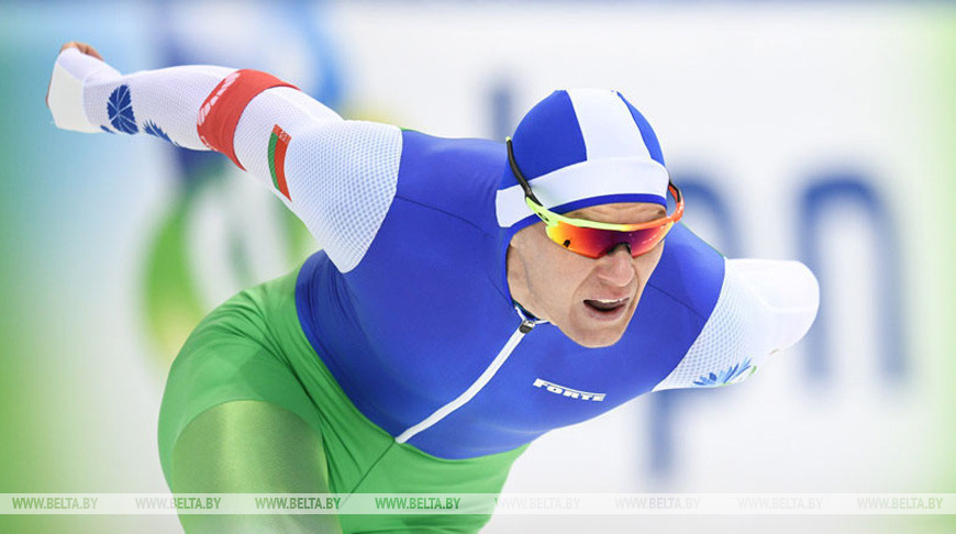 Белорус Виталий Михайлов занял 9-е место на этапе КМ по конькобежному спорту в Херенвене