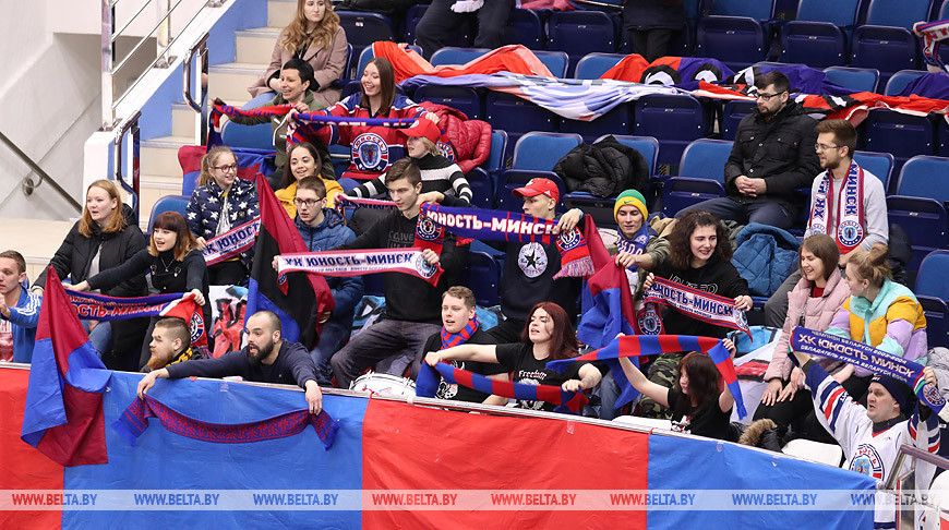 Посещаемость матчей чемпионата Беларуси по хоккею в нынешнем сезоне выросла на 25%