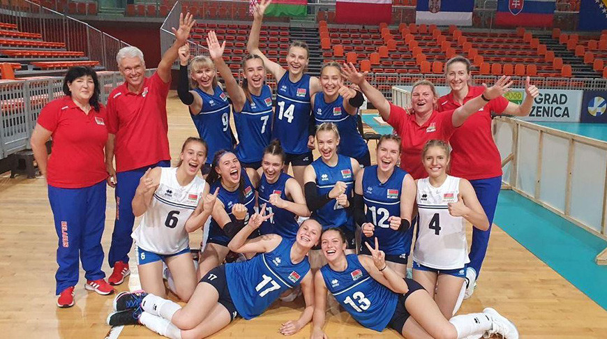 Волейболисты молодежной сборной Беларуси отправились на ЧЕ в Чехии