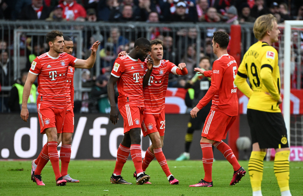«Бавария» обыграла дортмундскую «Боруссию» в первом матче под руководством Тухеля