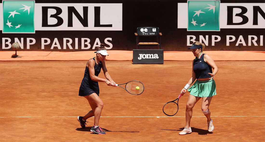 Российские теннисистки Кудерметова и Павлюченкова стали победительницами парного турнира в Риме