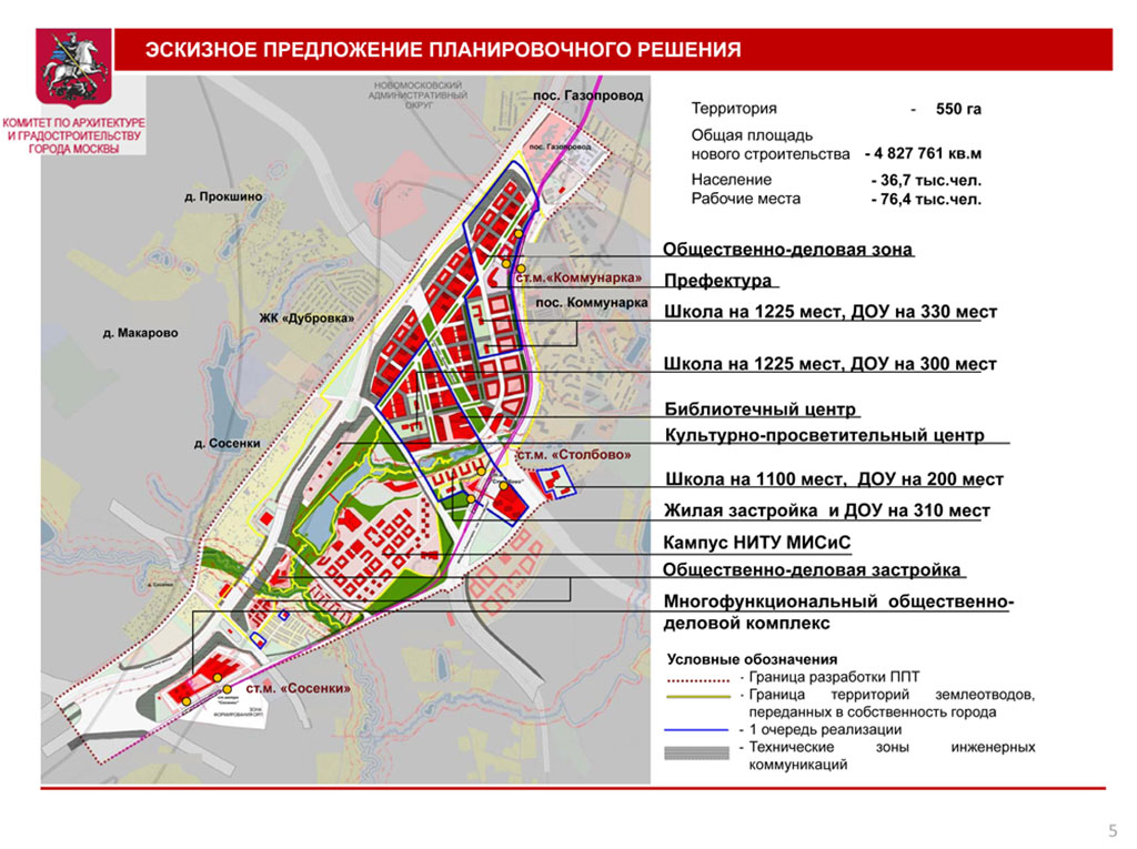 Карта москвы прокшино на карте