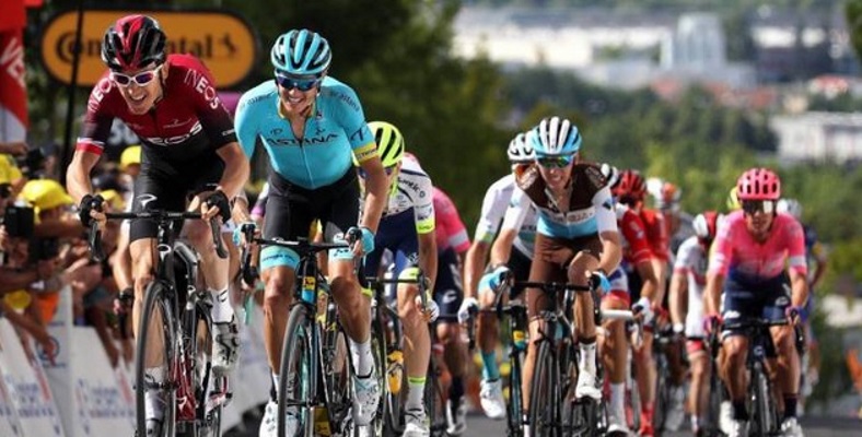 Фульсанг оказался лучшим из гонщиков «Астаны» на третьем этапе «Тур де Франс»