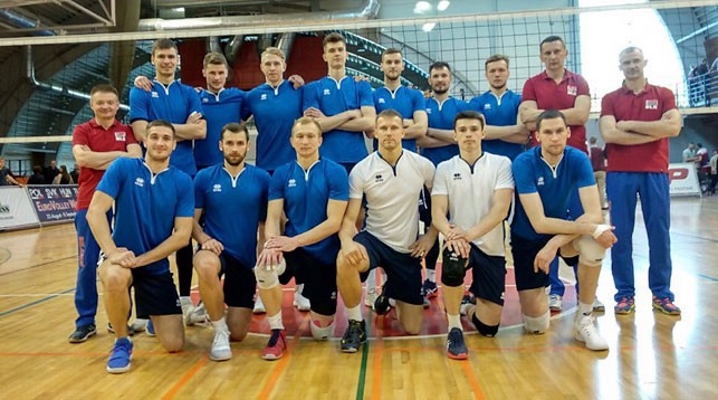 Волейболисты сборной Беларуси проиграли Латвии в первом товарищеском матче при подготовке к старту в Евролиге