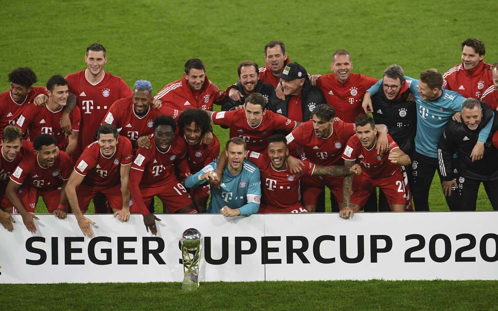 «Бавария» восьмой раз в истории завоевала Суперкубок Германии