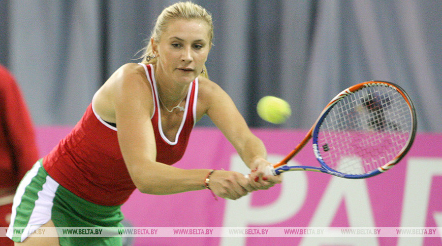 Ольга Говорцова проиграла в 1/16 финала теннисного турнира в Гдыне