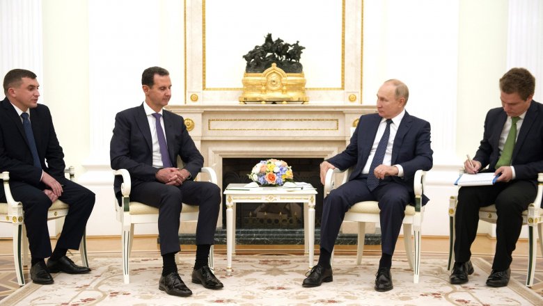 Putin se reunió con Assad en el Kremlin 2 Putin se reunió con Assad en el Kremlin