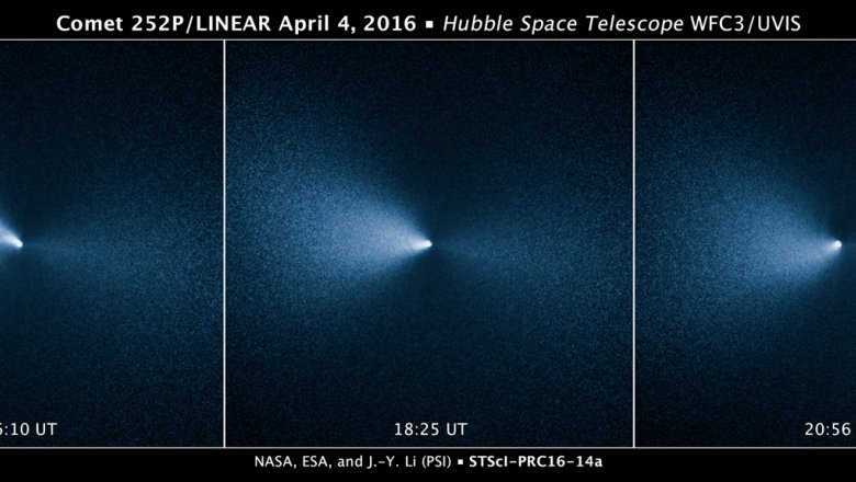 Появилось фото кометы, максимально приблизившейся к Земле