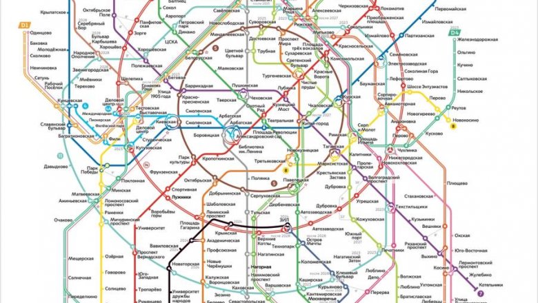 Схема метро на 2024 год в Москве на карте: актуальные данные и планы развития